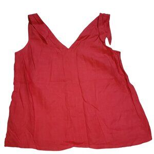 J Crew Women's Pink Linen Top Size S